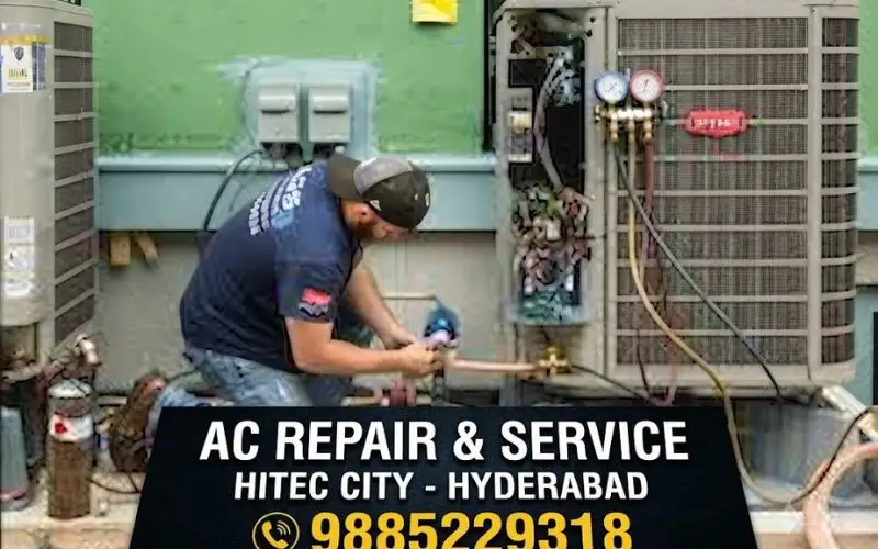 AC service technician in Hitech City, Hyderabad