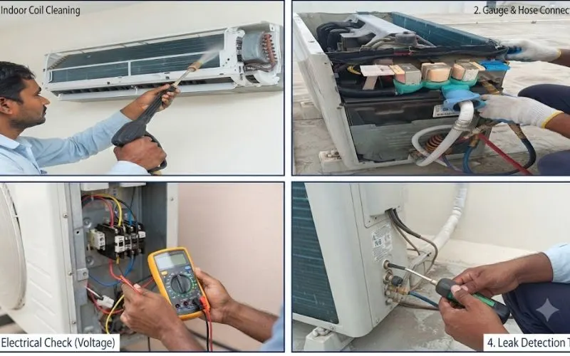 AC service technician in Madhapur, Hyderabad