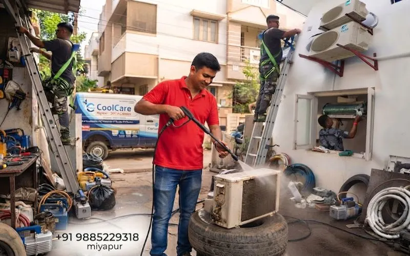 AC service technician in Miyapur, Hyderabad